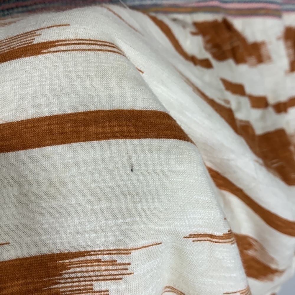 Lucky brand bohemian woven print sleeveless mini dress halter neck small - Picture 4 of 14